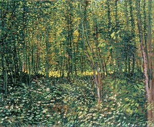 Arbres et sous-bois, 1887